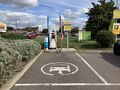 Electric vehicle charging point: Shell Recharge Blendon 2025.jpg