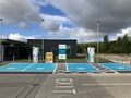 Electric vehicle charging point: Shell Recharge Coneygarth 2025.jpg