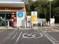 Electric vehicle charging point: Shell Recharge Blue Bell Hill 2025.jpg