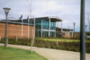 The amenity building in 1999.
